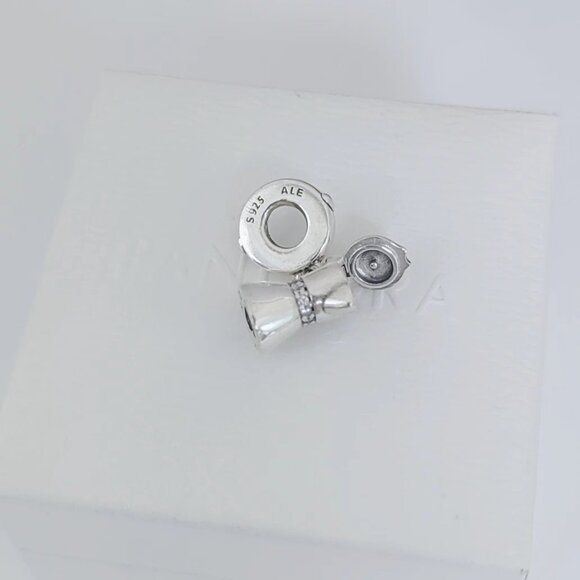 Pandora Moka Pot Dangle Charm S925 Silver with box - Picture 5 of 7